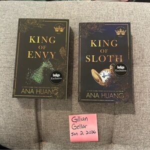 King of Envy and King of Sloth Books by Ana Huang
